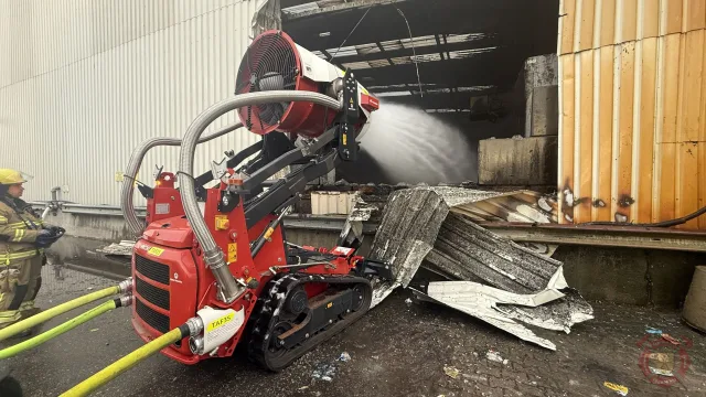 Foto zum Einsatz: Einsatzreicher Sonntag - Brand, BMA und VU / 31.08.2025