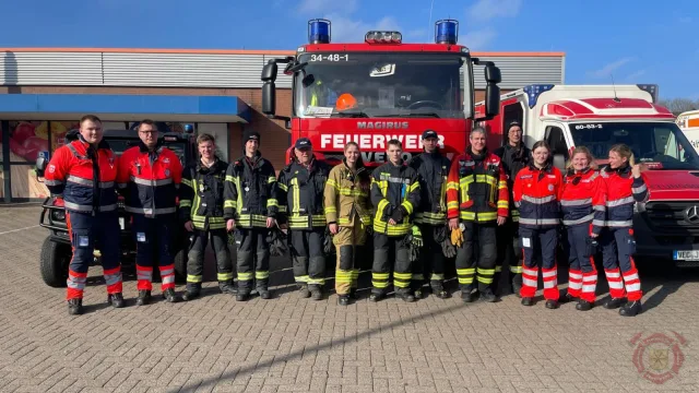 Foto zum Einsatz: Brandsicherheitswache Carneval Damme / 23. + 24.02.2025