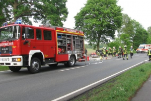 Verkehrsunfall B214 19.05.16