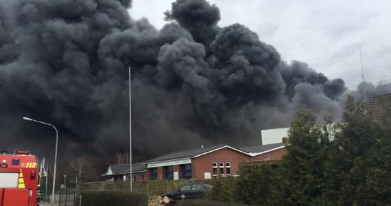 Großbrand in Lohne – Wiesenhof / 28.03.16