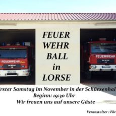 Feuerwehrball am 05.11.2016