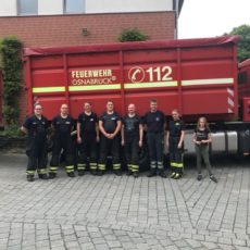 Besuch der Atemschutzstrecke BF Osnabrück / 03.06.2018
