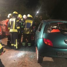 Ausbildung Verkehrsunfall PKW / 18.09.2018