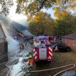 Brand Blockheizkraftwerkes Wenstrup / 19.11.2022