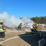 Brand einer Brechmaschine / 07.02.2023