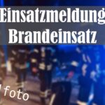 Scheunenbrand in Vörden / 21.07.2023