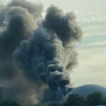 Brand einer Maschinenhalle / 16.08.2023