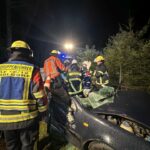 Alarmübung Verkehrsunfall / 30.10.2023