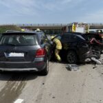 PKW-Brand & Verkehrsunfall – A1 / 14.06.2025