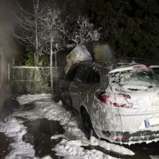 Mülltonnen- u. PKW-Brand / 01.01.2026 Mülltonnen- u. PKW-Brand / 01.01.2026